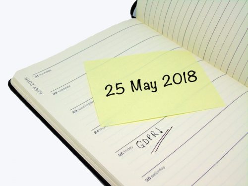 GDPR - May 25, 2018